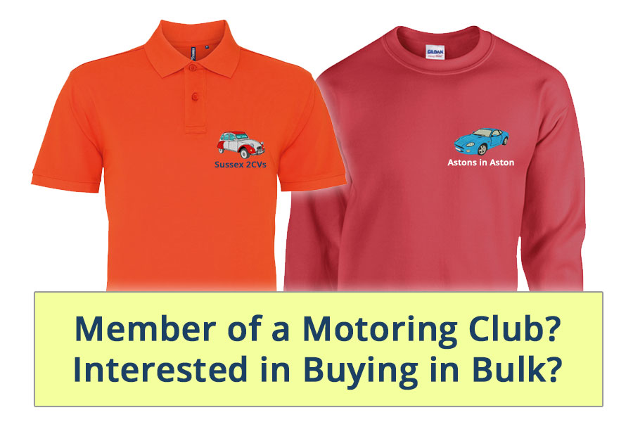 Are you a member of a motoring club and are interested in buying in bulk?
