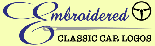 Embroidered Classic Car Logos Logo